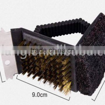 Hot Iron Shape Bbq Grill Clean Brush photo-3