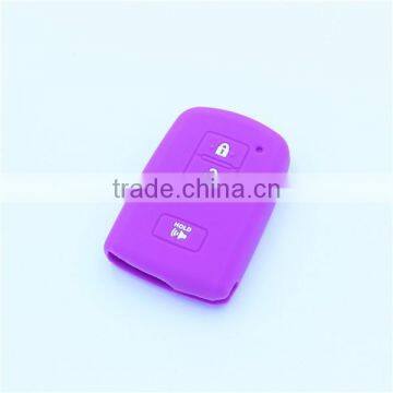 3 buttons remote car key cover for toyota