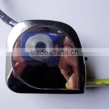 Steel blade Measuring tape with Chrome plated surface