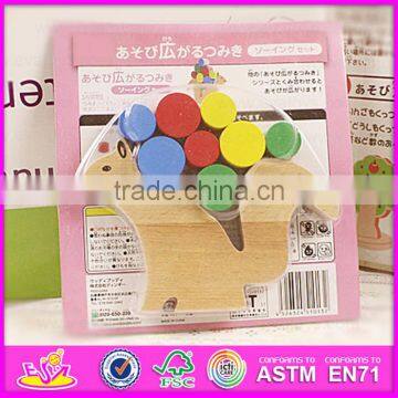 Cute Squirrel Balance Beam Educational Wooden Balance Blocks Toy for Kids W13D091 photo-4