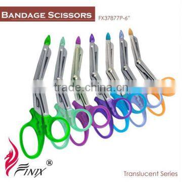 FDA Registered Surgical Hospital Colored Bandage Nurse Scissors