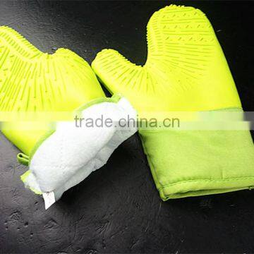10121 Silicone Heat Resistant Grilling BBQ Gloves for Cooking, Baking photo-5