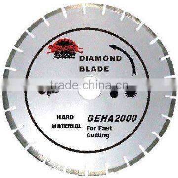 Fast Cutting for Hand-Held High Speed Segmented Diamond Blade (GEHA)