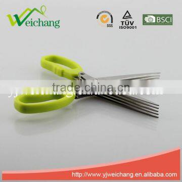 WCSC0532 Premium Soft Grip Stainless Steel Precision 5 LAYER BLADES SCISSOR New Design photo-2