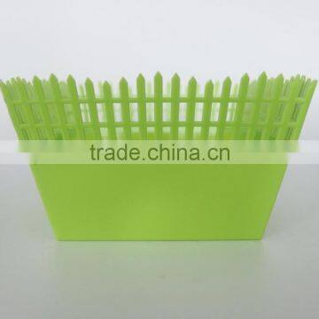 2016 New Style pp Plastic Suqare Fence Fruit Basket photo-4