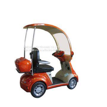 EWheels 500W Reliable 4 Wheel Electric Disabled Scooter With Rain Cover for Adults photo-2