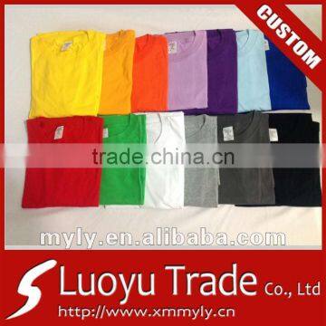 OEM T-shirt Cotton T shirt 180 Grams O Neck Short sleeve Womens Clothing