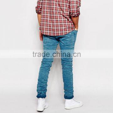New Style Boys Jeans Skinny With All Drape Style Plain Jeans photo-2
