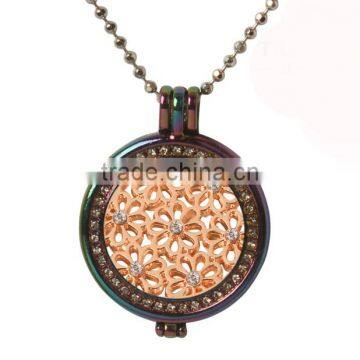 Steampunk Gears Wholesale Jewelry Angel Wing Design Necklace photo-4
