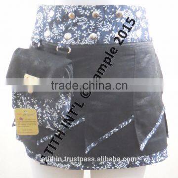 Designer Printed Wrap Skirt photo-6