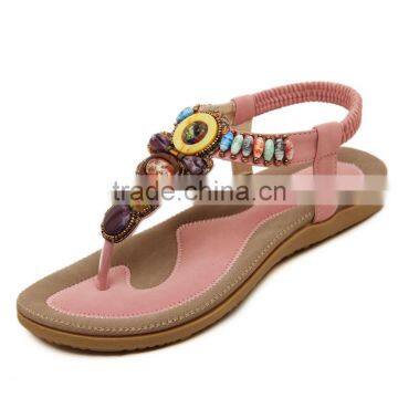 2016 Big Size Bohemia Girls flat sandals