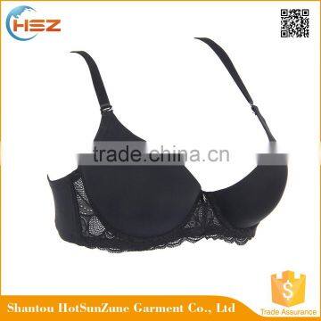 HSZ-58055 2016 China Sexy Hot Ladies Lingerie Good Quality Push-up Bra One Piece Underwear For Women