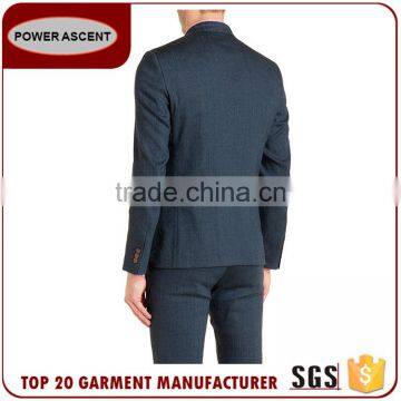 2017 Hot New Products Patch Pocket Fashion Polyester Viscose New Design Business Men Suit Custom photo-3