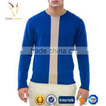 Handsome Mens Woolen Cheap Cashmere Thick Sweater photo-2