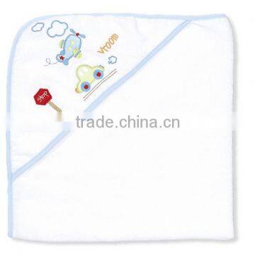 Trade Assurance Applique Animal Baby Towel With Hood/custom 100%cotton Terry Hooded Baby Bath Towel photo-5
