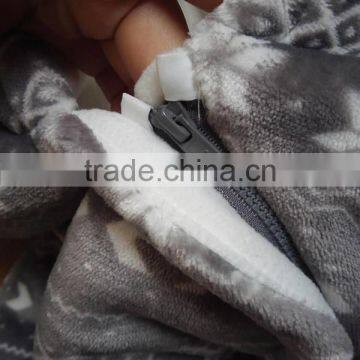 New Arrival Winter Baby Clothes Long Sleeve Velour Baby Hooded Romper photo-2