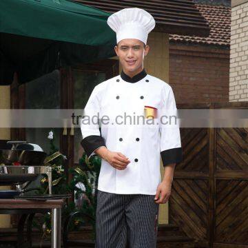 China Wholesales Factory OEM Supply Chef Uniform Hotel Kitchen Uniforms photo-5