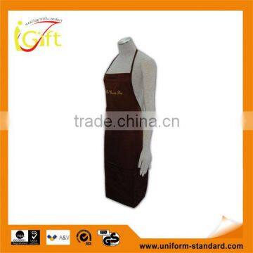 2015 design wholesale promotional solid color disposable kitchen apron