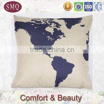 Natural Linen Color Customize Linen Cotton Printed Linen Cushion Cover photo-6
