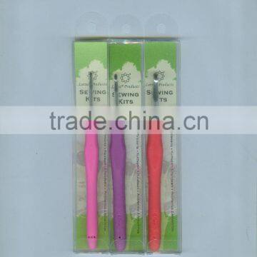 Blister Card Soft Rubber Alu & Iron Crochet Hook photo-2