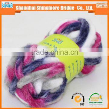 Chunky Knitting Yarn Supplier Cheap Wholesale Super Soft Chunky Yarn Acrylic for Knitting Sweater Hat