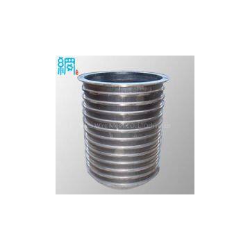 Wedge Wire Basket Slotted Pressure Screen Basket