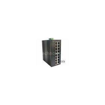 24 VDC Optical Ethernet Switch DIN Rail High Speed With FCC Part 15