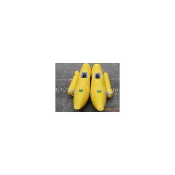 PVC Inflatable Water toys / Walking Shoes For Walking In The Water , Durable