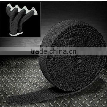 Motocycle exhaust wrap/ceramic fiber exhaust heat shield wrap