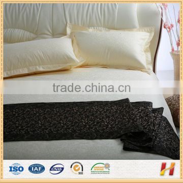 Luxury 100% cotton hotel bed sheet