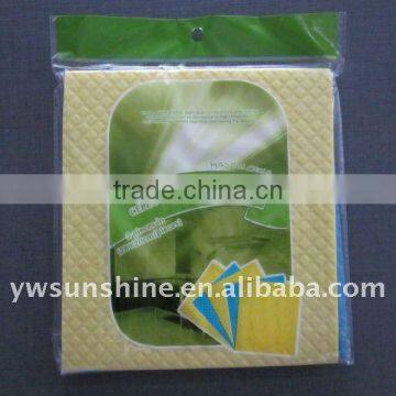 Sunshine cellulose sponge cleaning cloth for floor,bathroom,kitchen,furniture