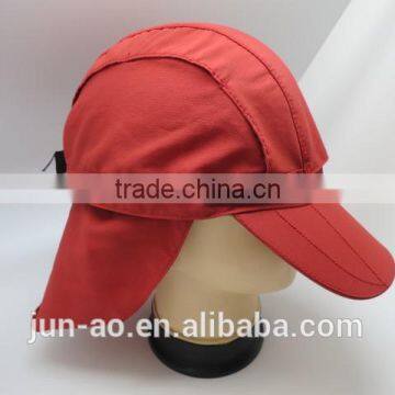 Unisex outdoor UV protection hiking/camping/hunting/fishing cap hat with flap