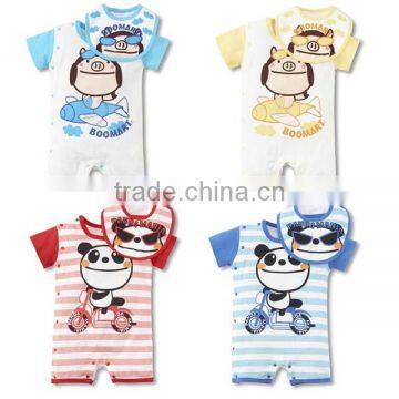 2016 summer pets pig panda baby romper