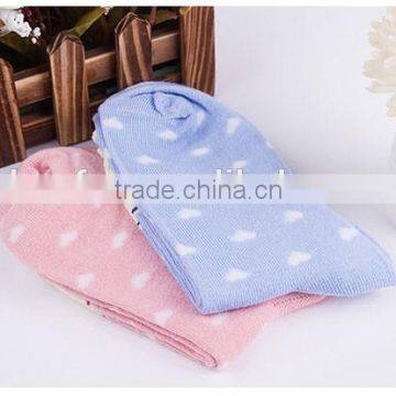 High Quality Love Heart Design Soft Cotton Women Socks photo-6
