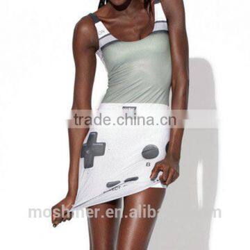 2015 New summer dress cutting design different designs casual dresses  fashion dress woman dress S123-64