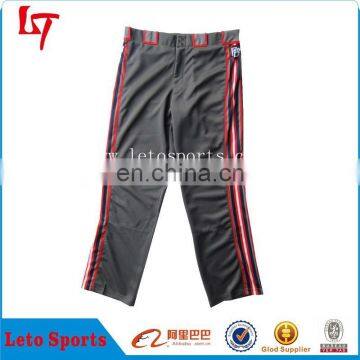 100%Polyester italian full printed new team men baseball pants