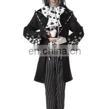 High quality dark mad hatter costume hot sale sexy costume for man AGM2443