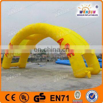 Outdoor advertising events inflatable double archway