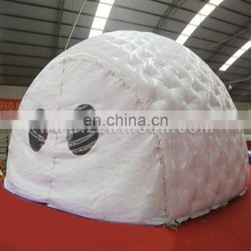 2017 hot white color military giant inflatable camping tent