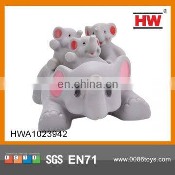 Hot sale funny soft elephant rubber toy