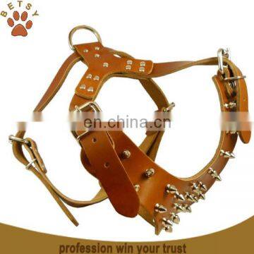 Large Leather Dog Harness