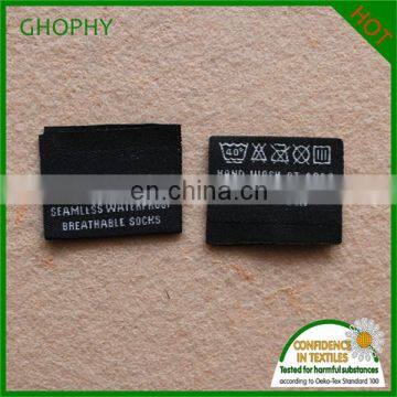 2015 Good Quality Private Woven Custom Hat Label With Low Price photo-3