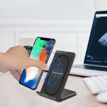 cellphone mount wireless fast charger with coolling fan