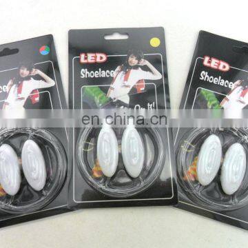 Nylon Polyester Flashing Shoe Laces Light up Shoelaces photo-5