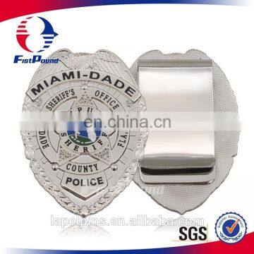 China bulk cheap promotional imitation hard enamel money clip