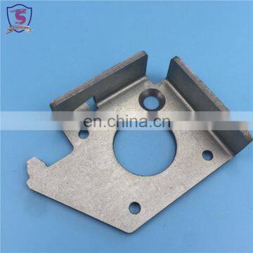 Custom Black Sheet Metal Corner Punching Bracket