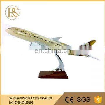 43CM Resin B787-8 Passenger Glider Cargo Plane Model With Printing Client's Logo photo-4