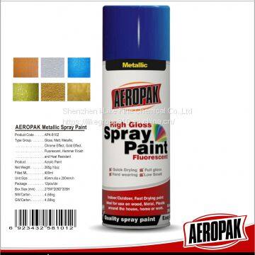 AEROPAK 400ML  Metallic Acrylic Spray Paint