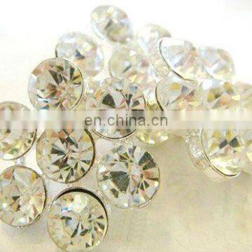 2013 new rhinestone hair flower embellishment garment accessory button