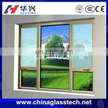 Heat and sound proof dust resistance aluminum alloy,wrought iron window design